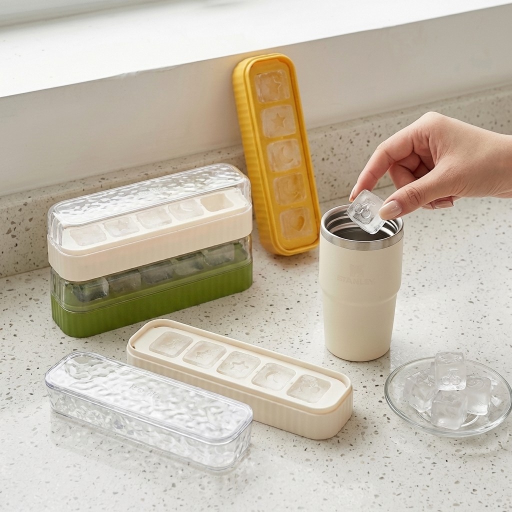 Mini Plastic Ice Cube Tray Wit - Whisky Beer And Wine review and price