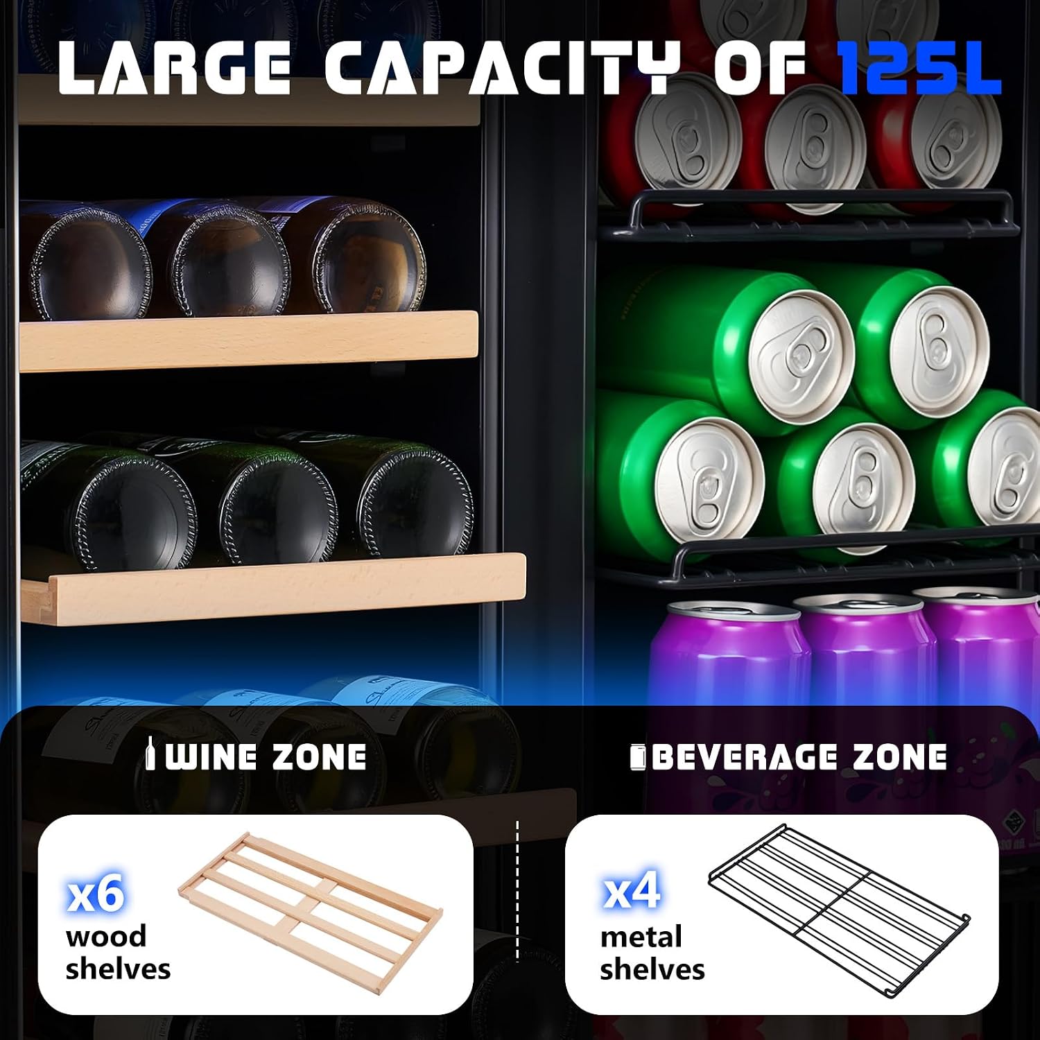 Beverage Refrigerator, 24-Inch - Beer Wine Zone review and price