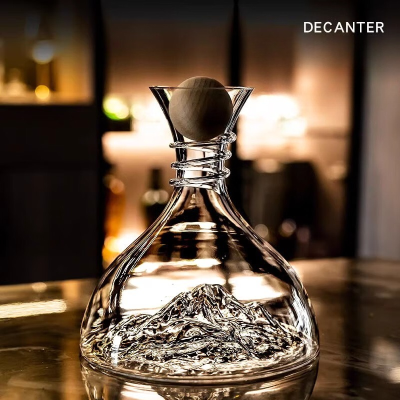Crystal Iceberg Shape Rapid Ae - Decanter Aerator Set review and price