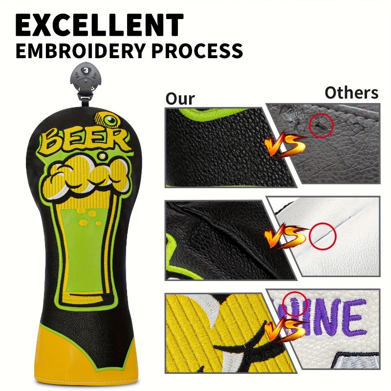 Golf Club Head Cover - Beer Mu - Beer & Wine Jockey Plaza Shopping review and price