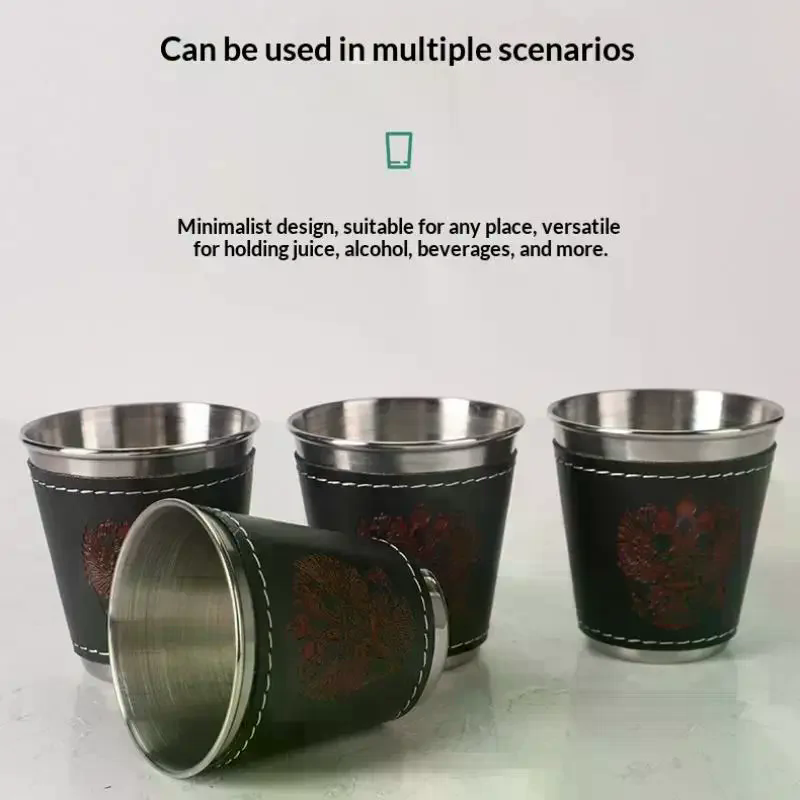 4Pcs/Set Outdoor Travel Cups S - Whisky Beer And Wine review and price