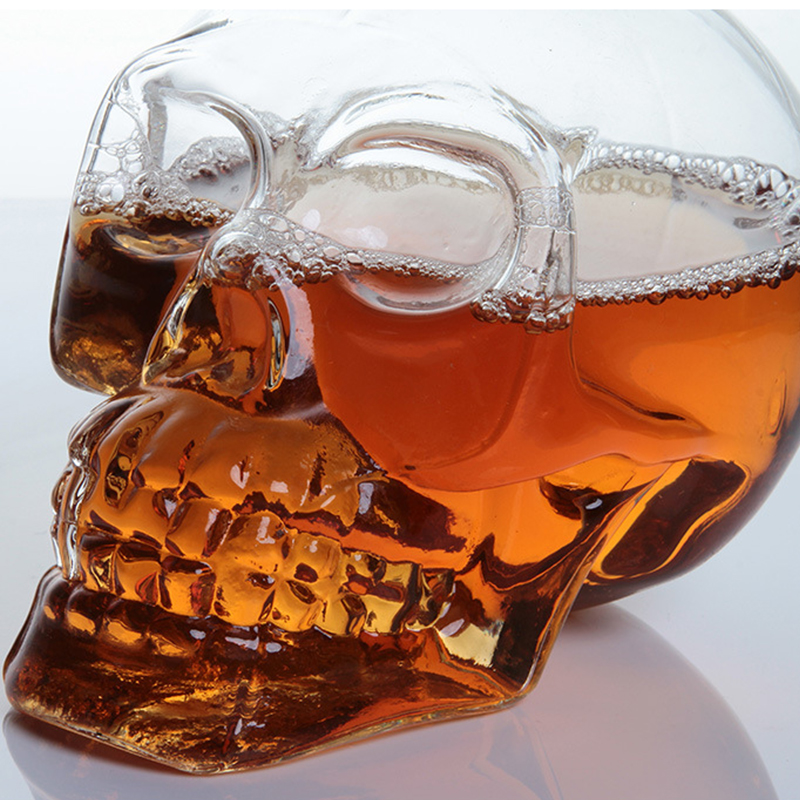 Creative Skull Head Decanter C - Whisky Beer And Wine review and price