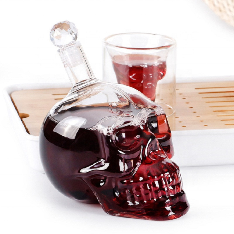 Creative Skull Head Decanter C - Whisky Beer And Wine review and price