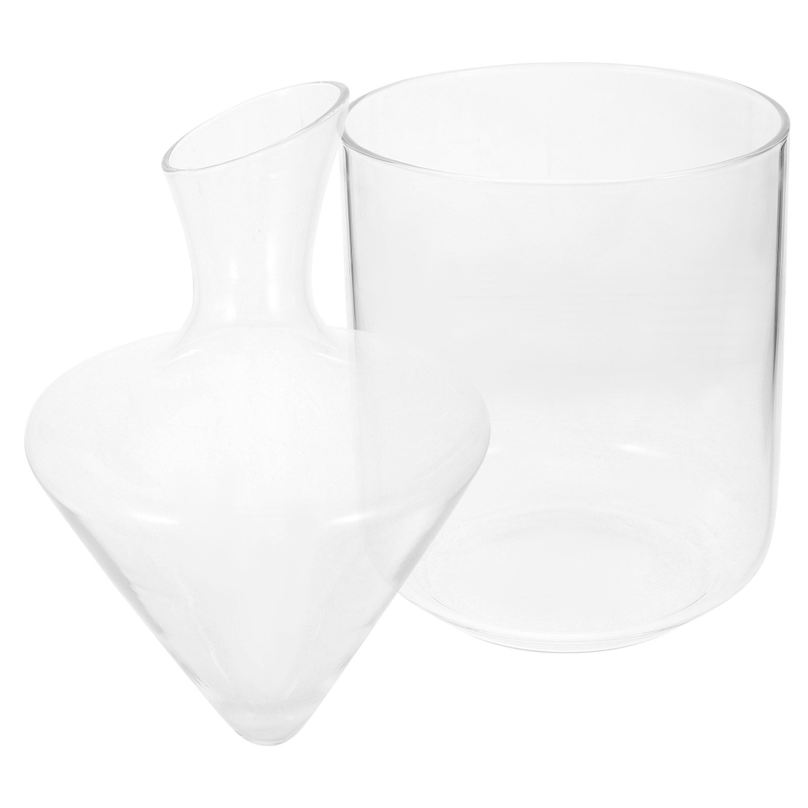 1Pcs Sleek Oblique Glass Wine  - Decanter Aerator Set review and price