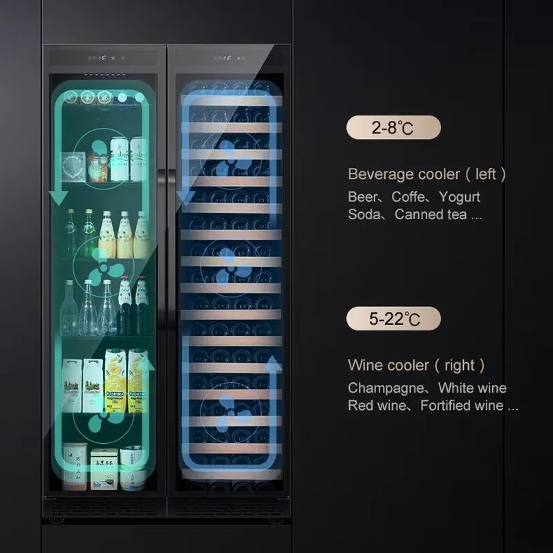 Built In Beverage Fridge Doubl - Beer Wine Zone review and price